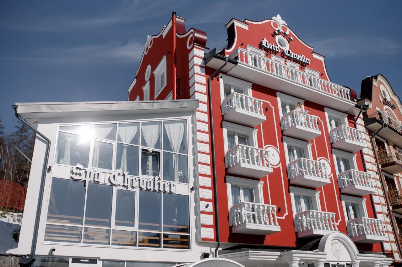 Chevalier Hotel & Spa Bukovel Bagian luar foto