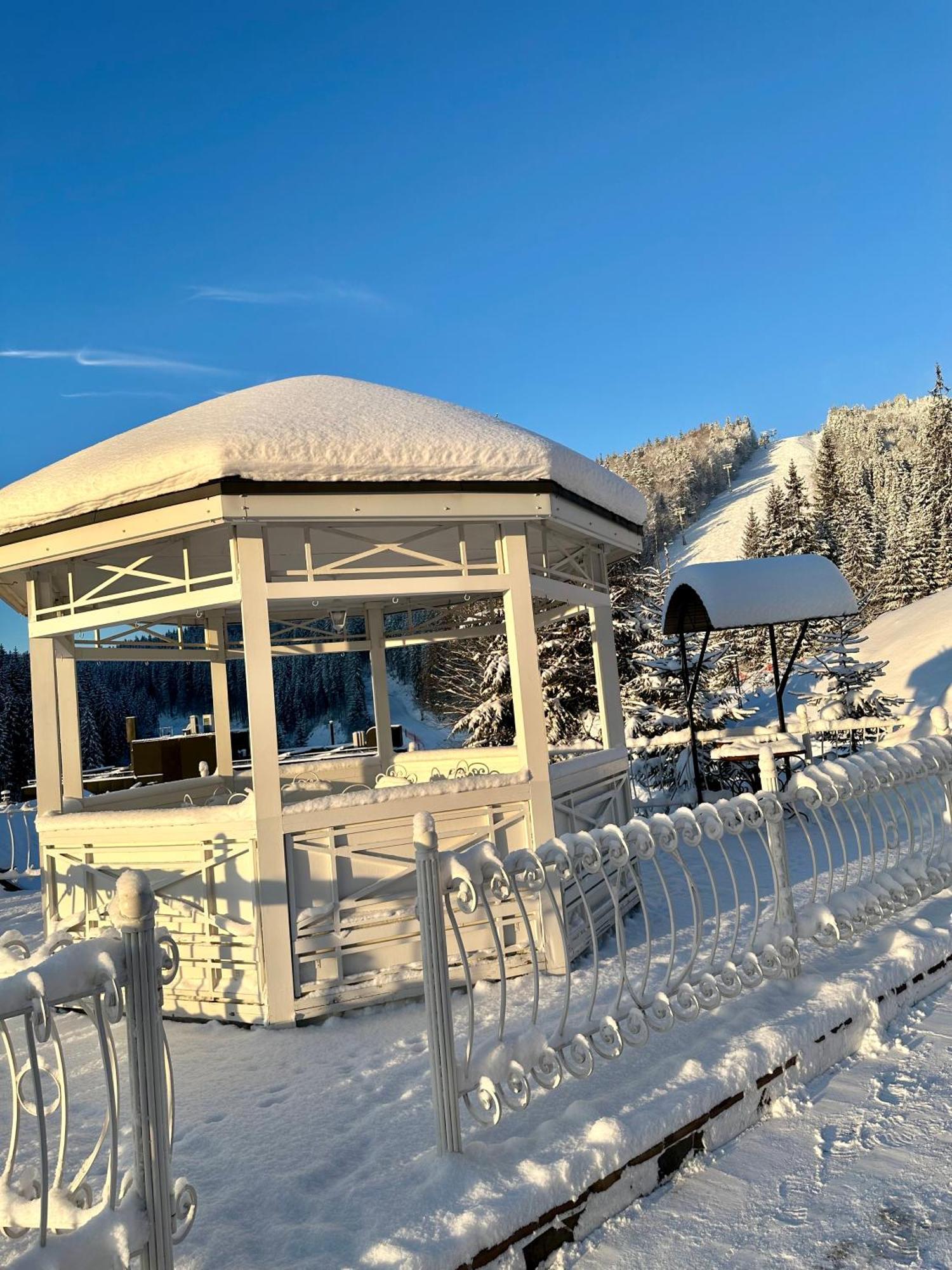 Chevalier Hotel & Spa Bukovel Bagian luar foto