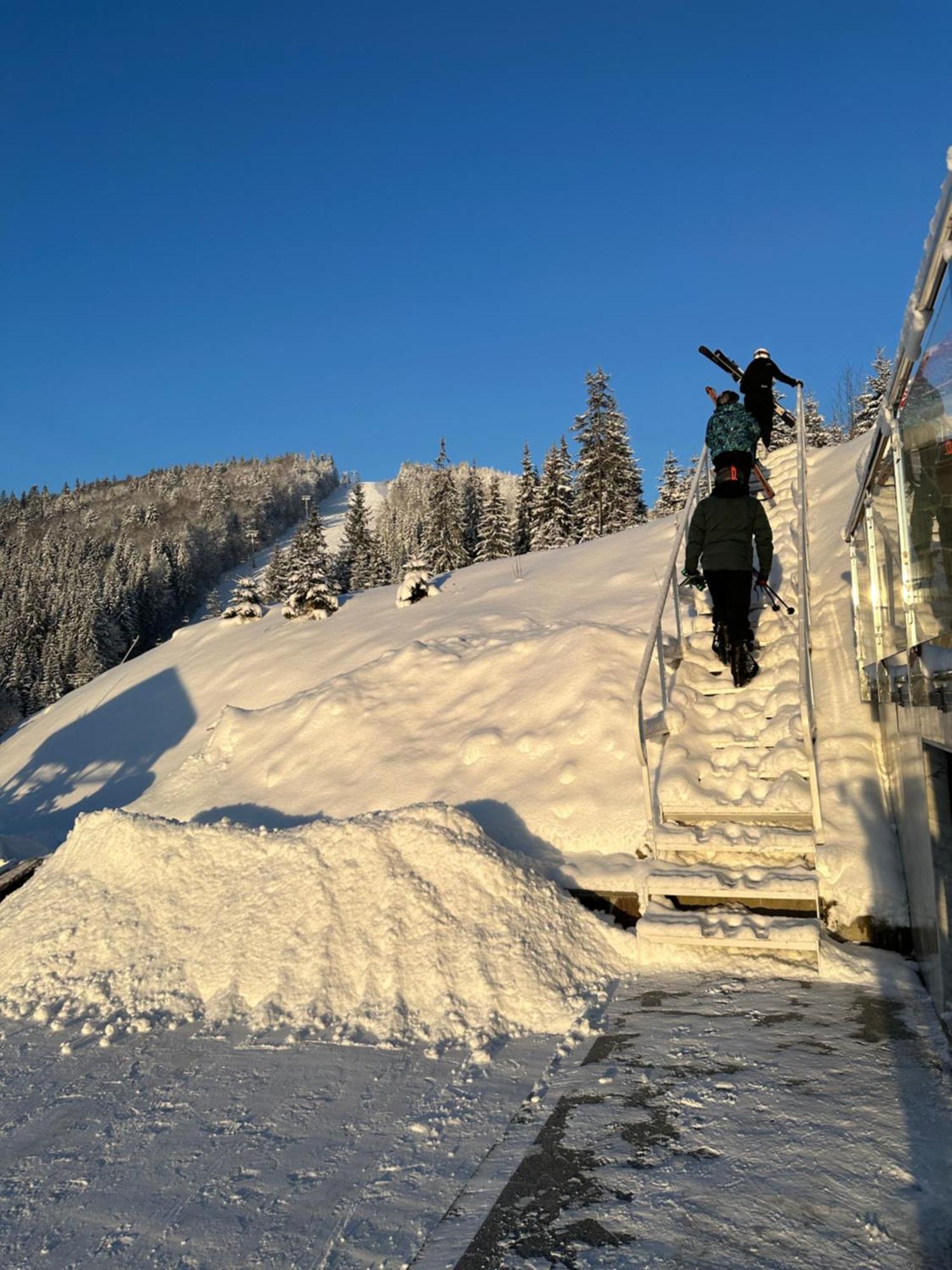 Chevalier Hotel & Spa Bukovel Bagian luar foto